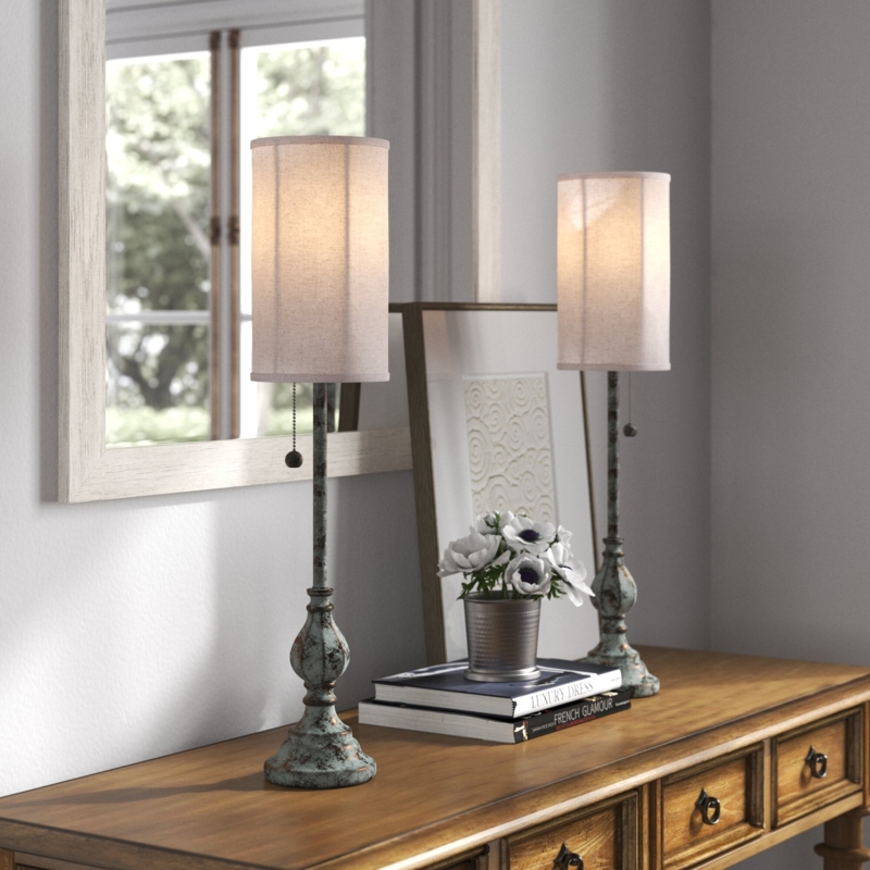 Johanna Resin Buffet Lamp