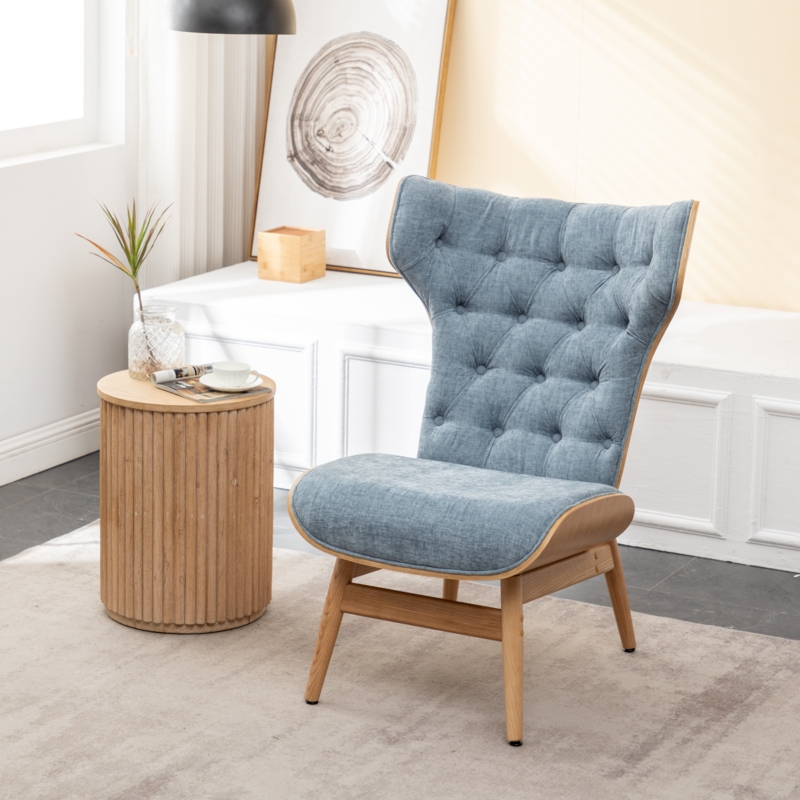 Johao Upholstered Wingback Chair