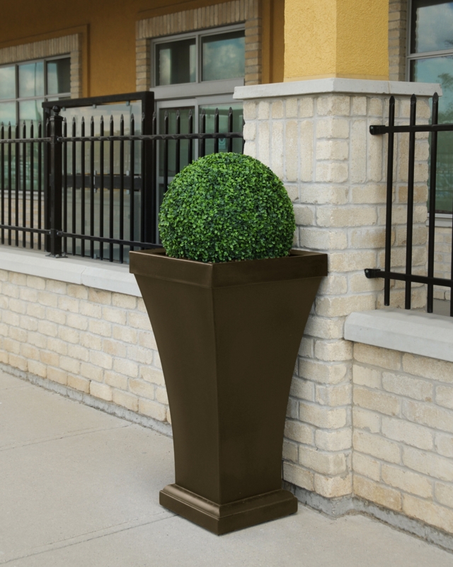 Kal 40" Tall Resin Pot Planter