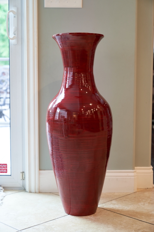 Kalb Wood Floor Vase