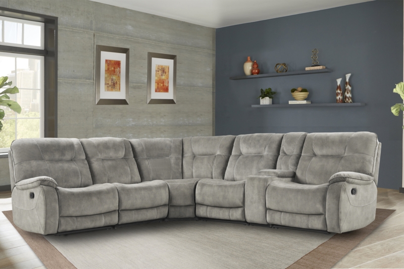 Karliyah 6 - Piece Upholstered Reclining Sectional