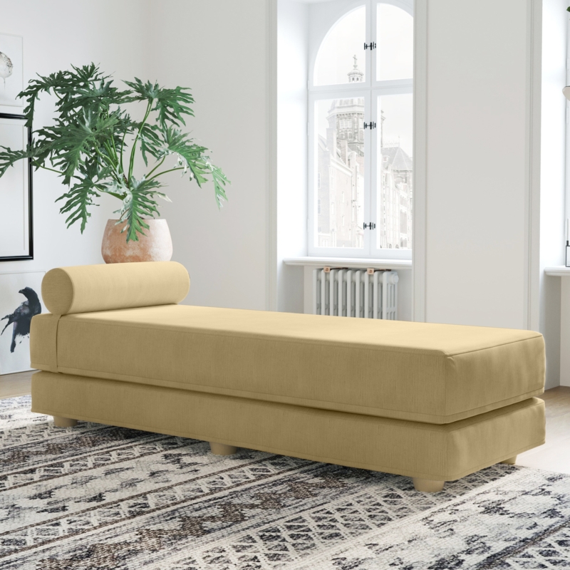 Kaylena Convertible Daybed - Fold Out Sleeper with Queen Size Mattress
