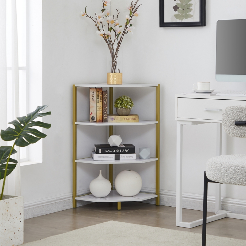 Kempst 4-Tier Corner End Table