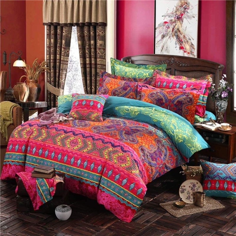 Kenefic Twill Floral Duvet Cover Set