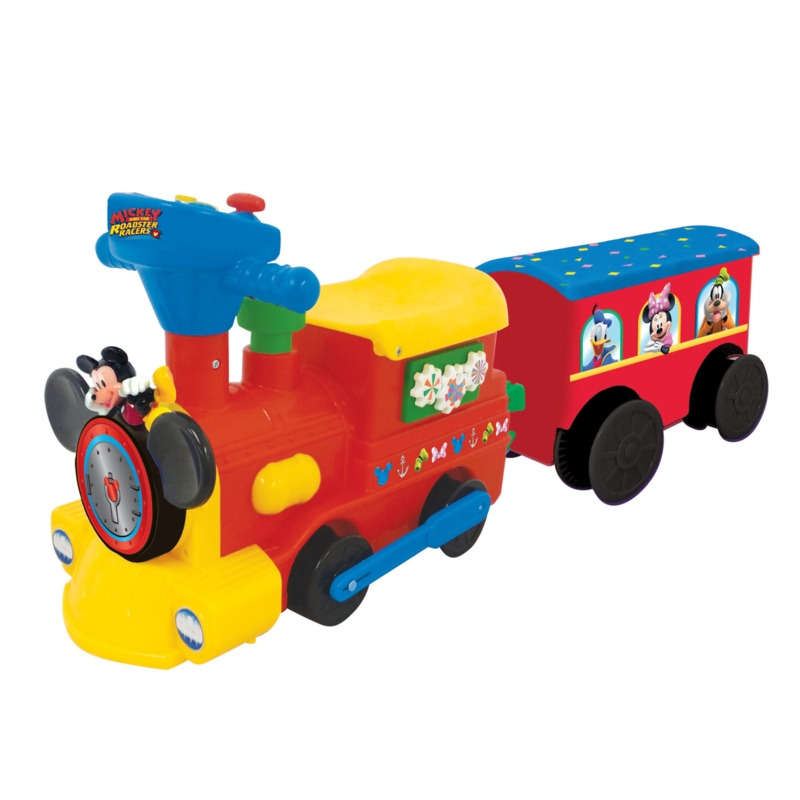 Kiddieland 1 Seater Disney - Mickey Mouse Disney Train Battery Powered