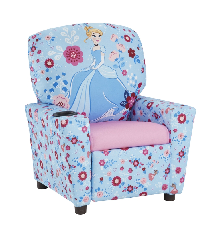 Kids 14'' Recliner Chair and Ottoman