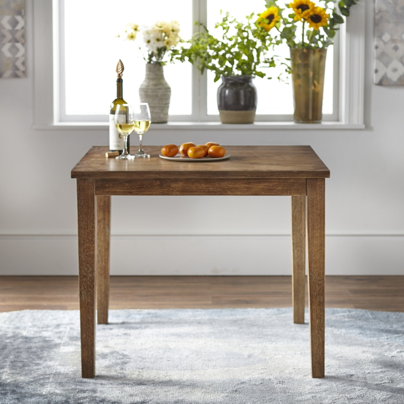 Langner Solid Wood Base Dining Table