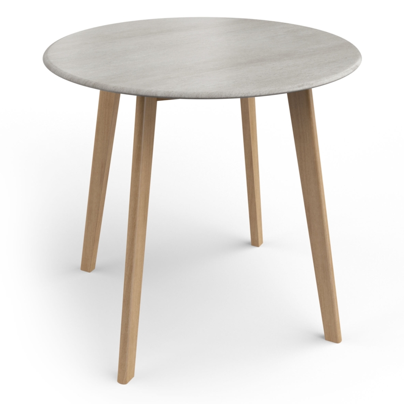 Lanoue Round Solid Wood Base Dining Table