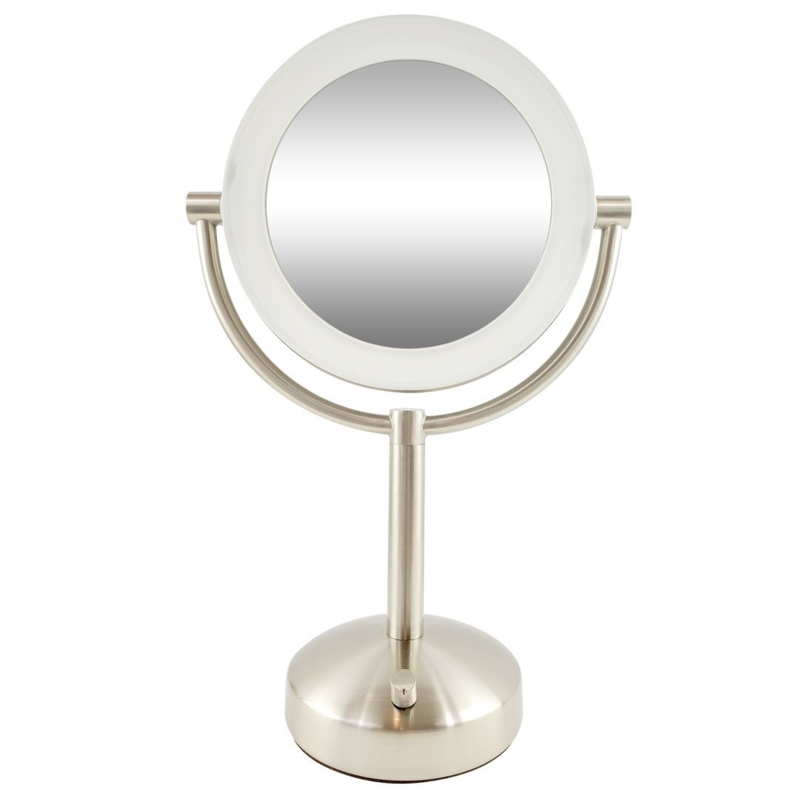 Lighted Magnifying Makeup / Shaving Mirror
