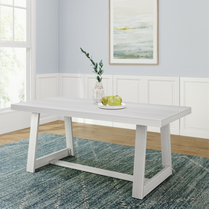 Linzy Pine Solid Wood Dining Table