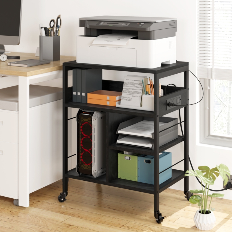 Littman Mobile Printer Stand