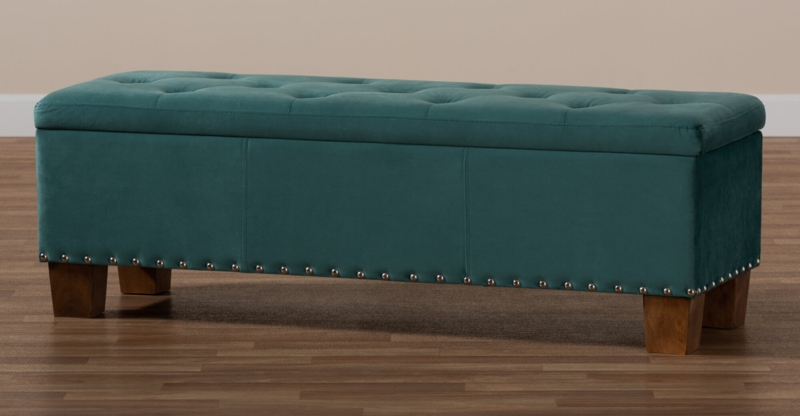 Llewellyn Upholstered Storage Ottoman