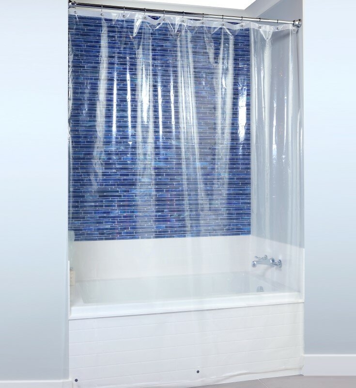 Lomita Extra Tall PEVA Shower Curtain Liner