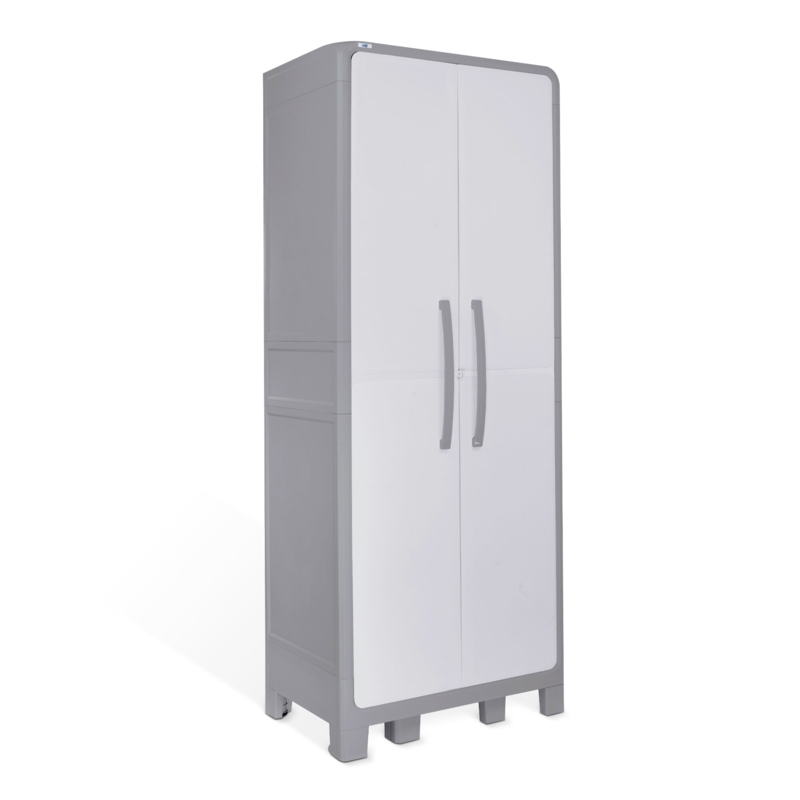 Longwood Plastic Single Storage Cabinet ( 72'' H x 18.11'' W x 28.35'' D)