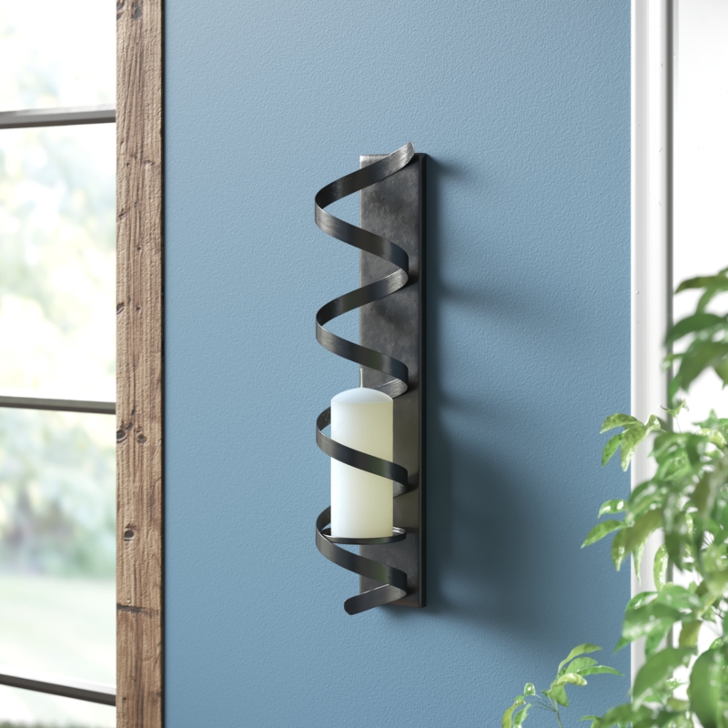 Losoya 23'' H Metal Wall Wall Sconce