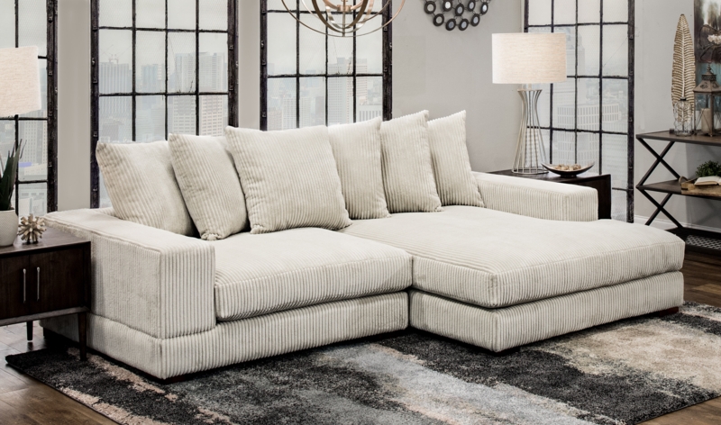 Luxe 2 - Piece Upholstered Sectional