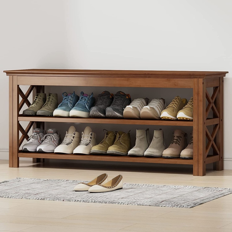 Macey-Jayne Solid Wood Storage Bench