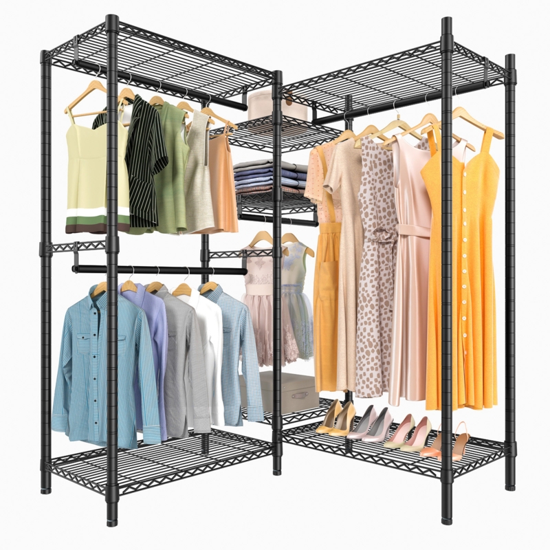 Magnola 43.3'' Metal Clothing Rack