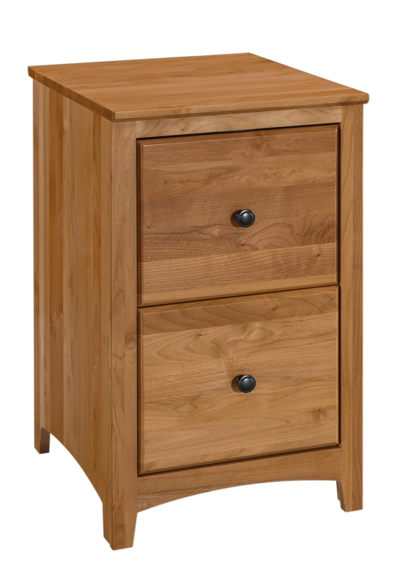 Malani 18'' Wide 2 -Drawer Solid Wood File Cabinet