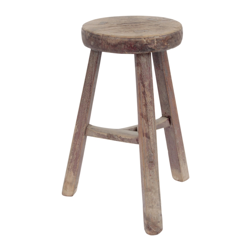 Marquise Solid Wood Accent Stool