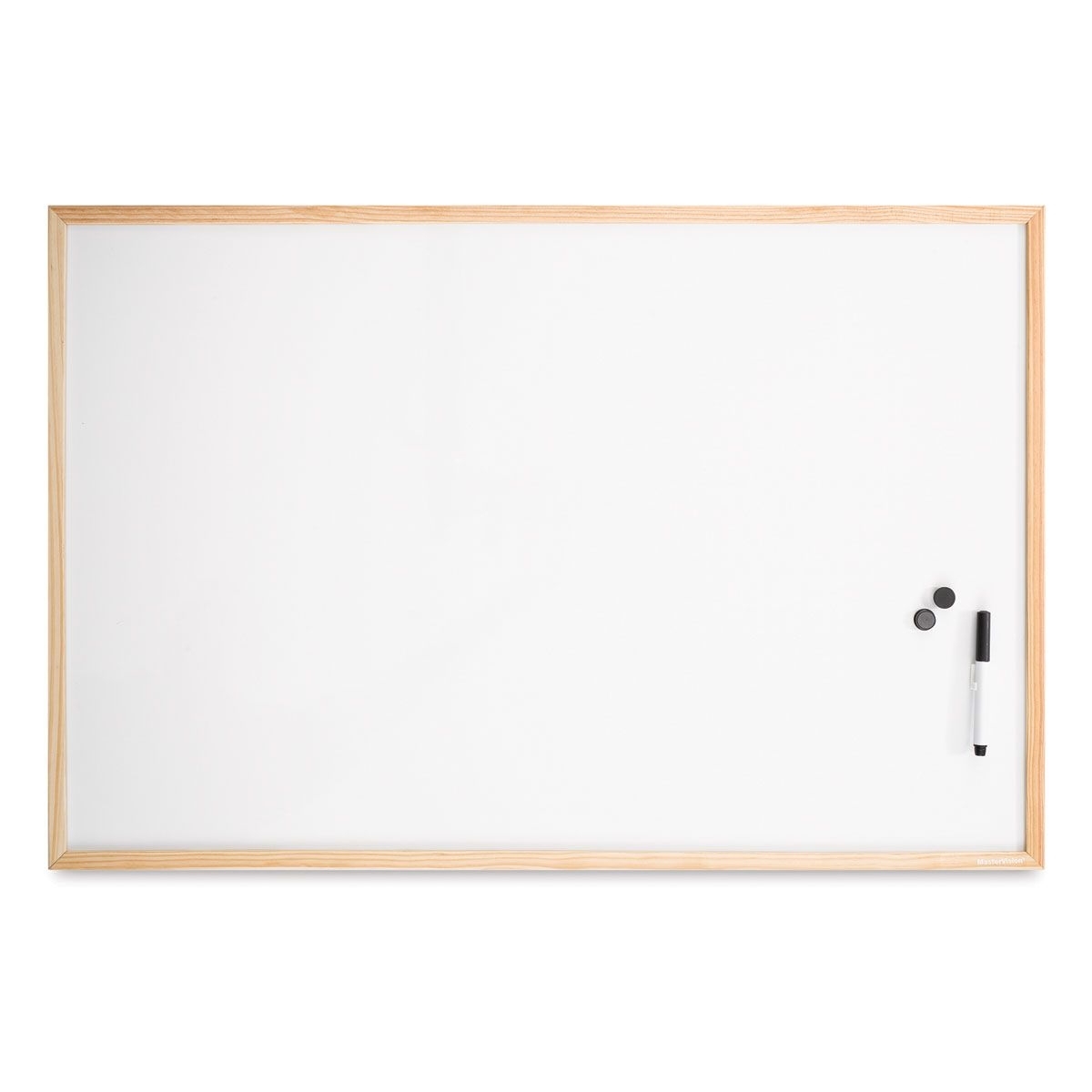 MasterVision Wood Frame Magnetic Dry Erase Boards