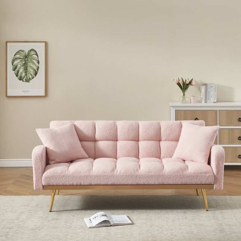Mcabee 69'' Upholstered Reclining Sleeper Sofa
