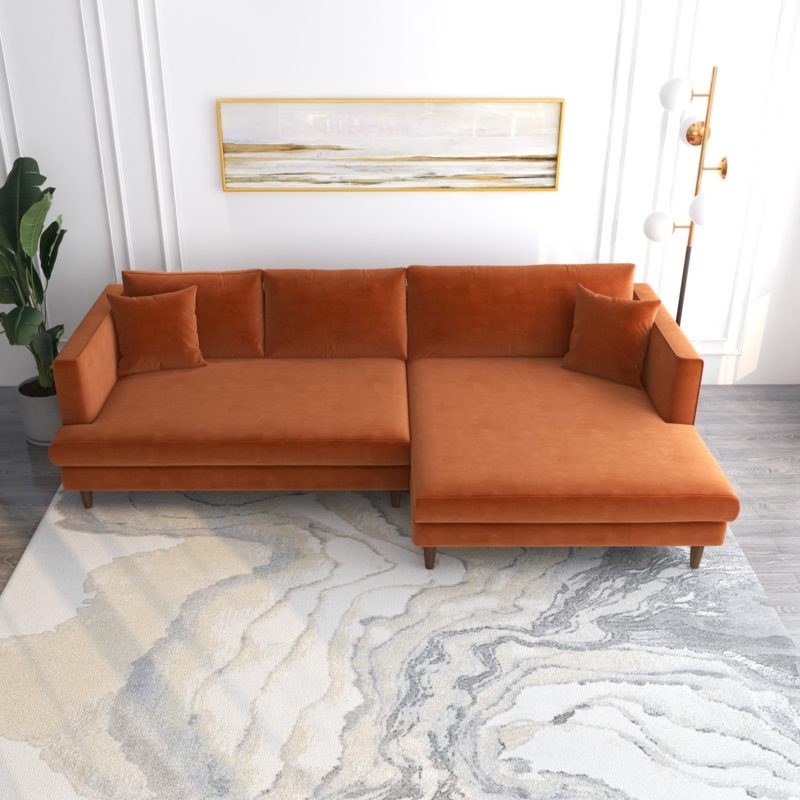 McMahon 2 - Piece Upholstered Sectional