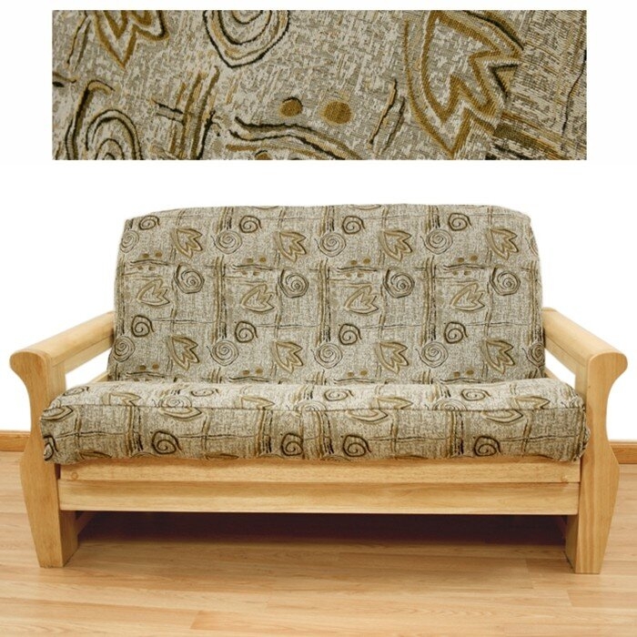 Melody Box Cushion Futon Slipcover