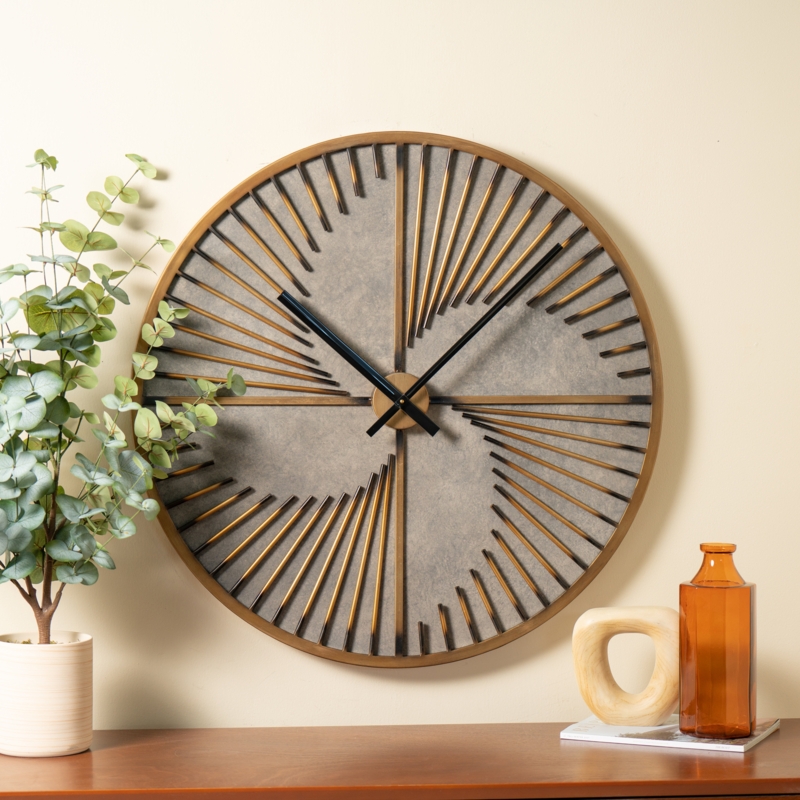 Metal Wall Clock
