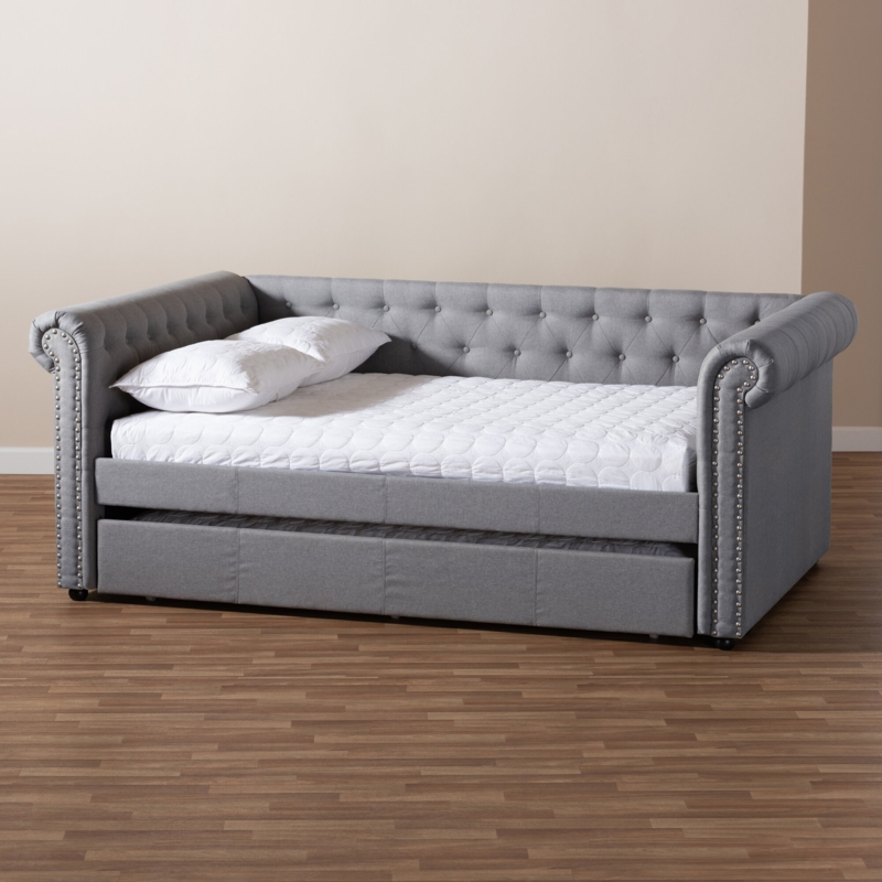 Mickel Upholstered Daybed with Trundle
