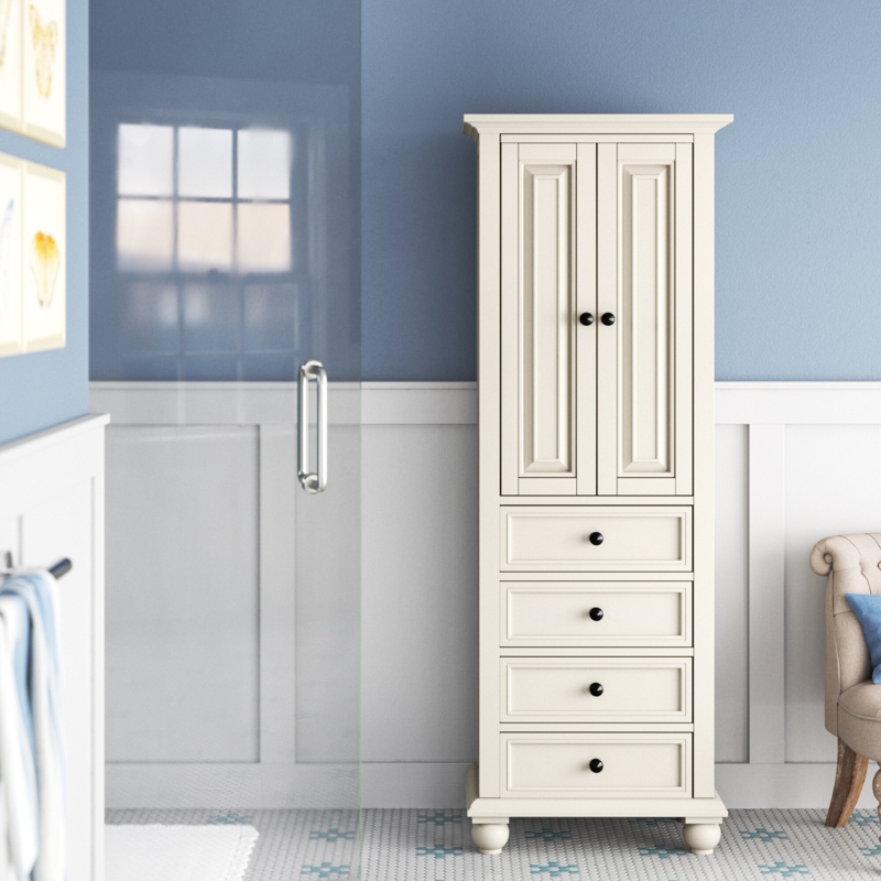 Mitchel Freestanding Linen Cabinet