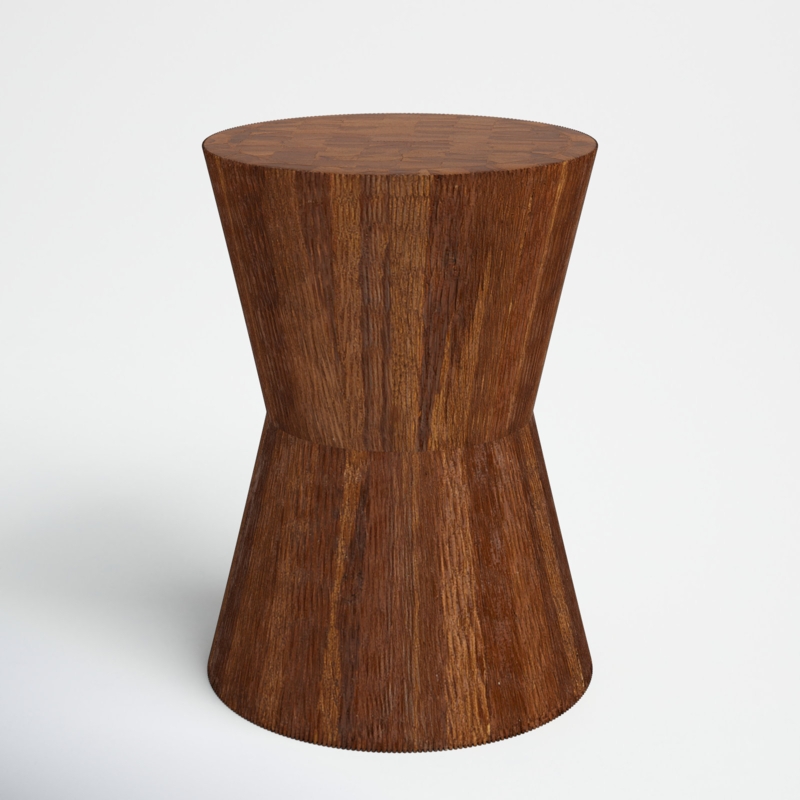 Monarch Solid Wood Accent Stool