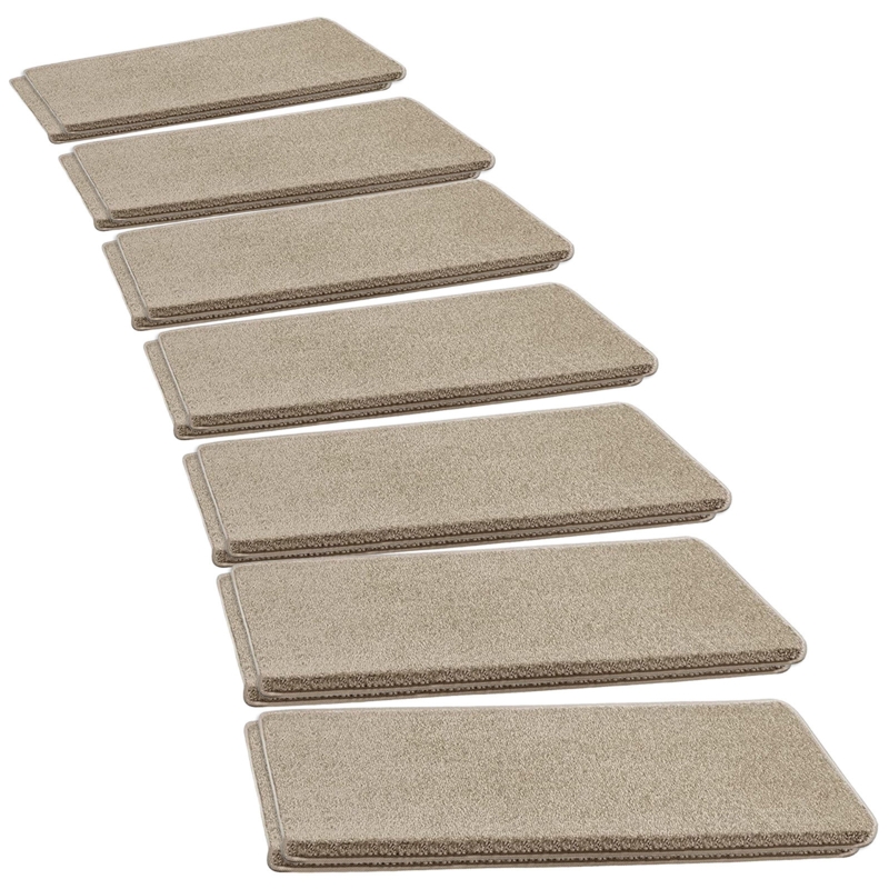 Monterey Non-Slip Bullnose Stair Tread (Set of 14)