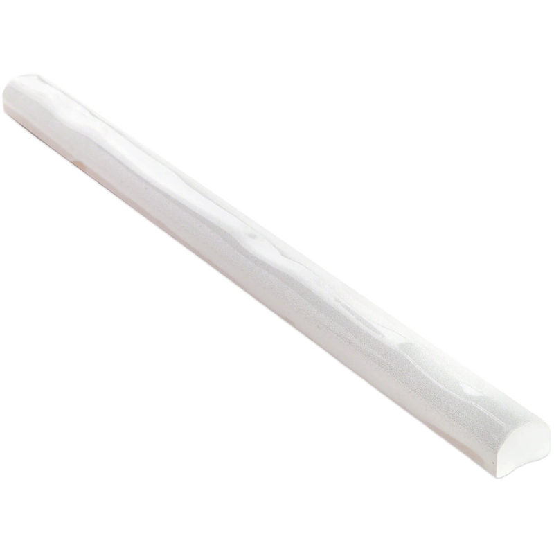 Moze 12'' L x 0.75'' W Ceramic Round Tile Trim