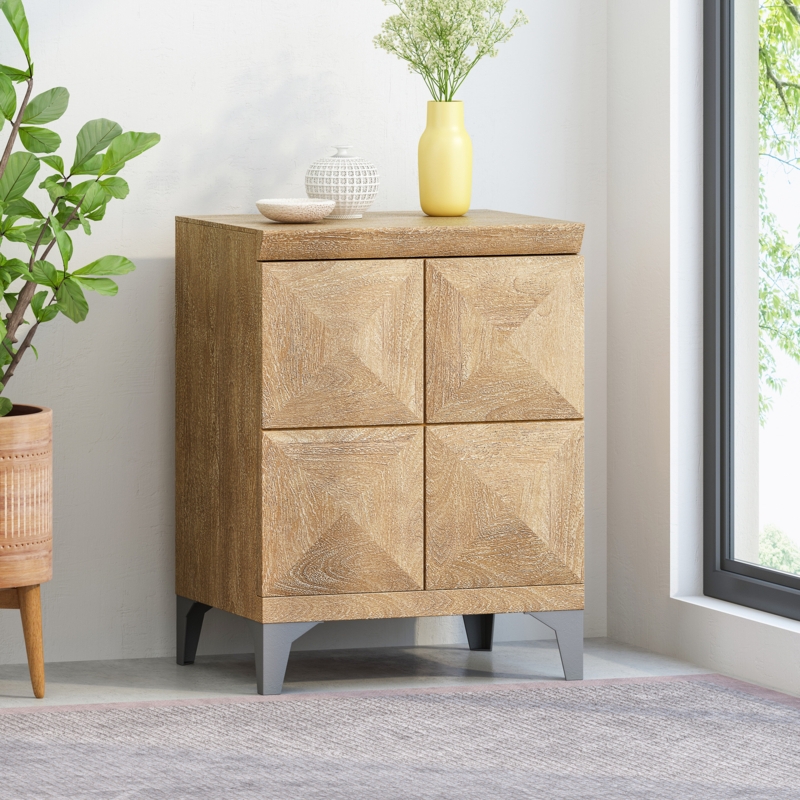 Nadler Solid Wood Accent Cabinet