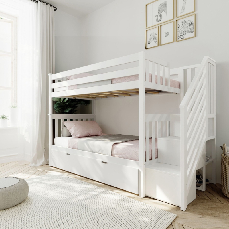 Northfield Kids Twin Over Twin Bunk Bed with Trundle