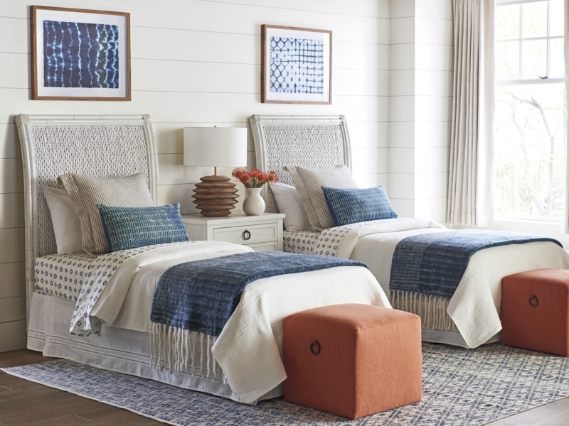 Ocean Breeze Siesta Key Woven Headboard