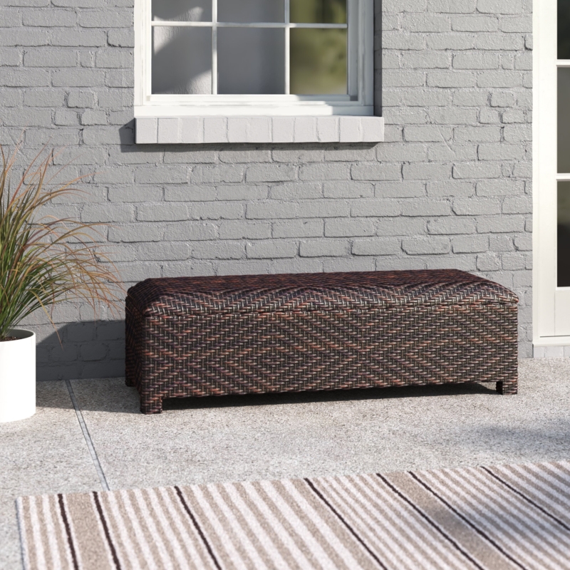Offerman Resin Outdoor Bench