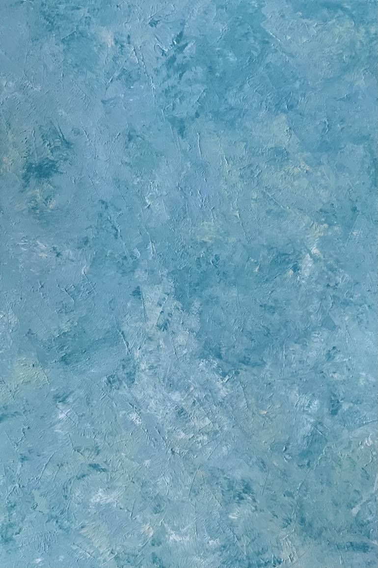 Original Abstract Painting by Philip Leister | Abstract Expressionism Art on Canvas | Iceman (Otzi)