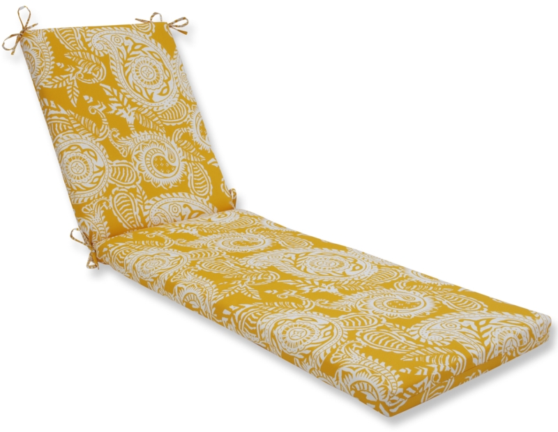 Outdoor 3'' Chaise Lounge Back Cushion