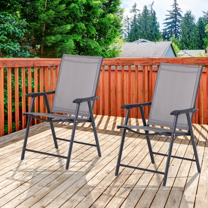 Outdoor Folding Dining Armchair
