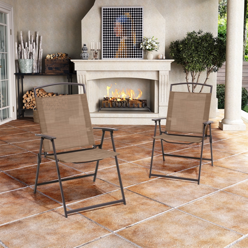 Outdoor Folding Dining Armchair