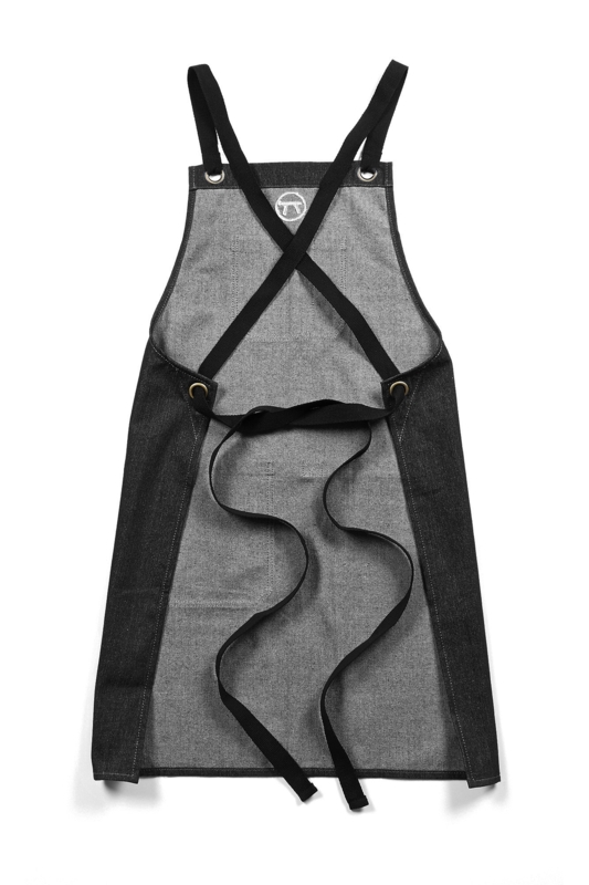Outset Black Denim Grill Apron For Men and Women