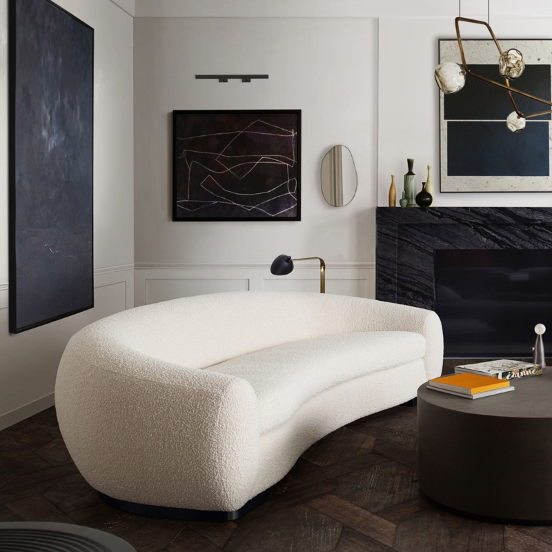 Pascal 97'' Upholstered Sofa