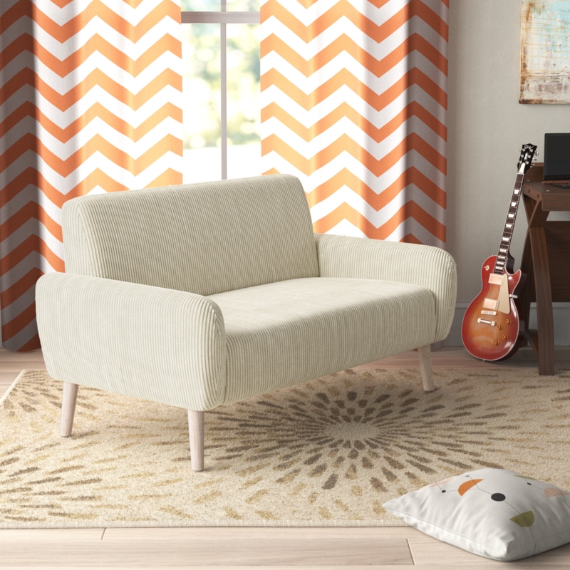 Paschall 57'' Corduroy Loveseat