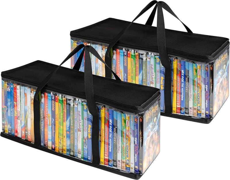 Plastic 9'' H Media Shelves