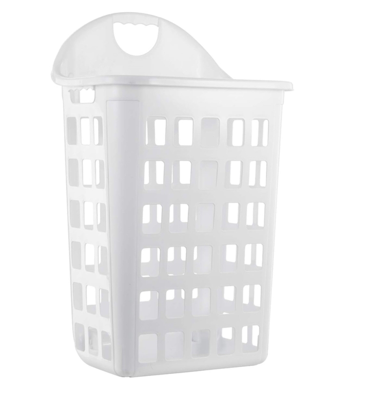 Plastic Rolling Laundry Sorter with Handles