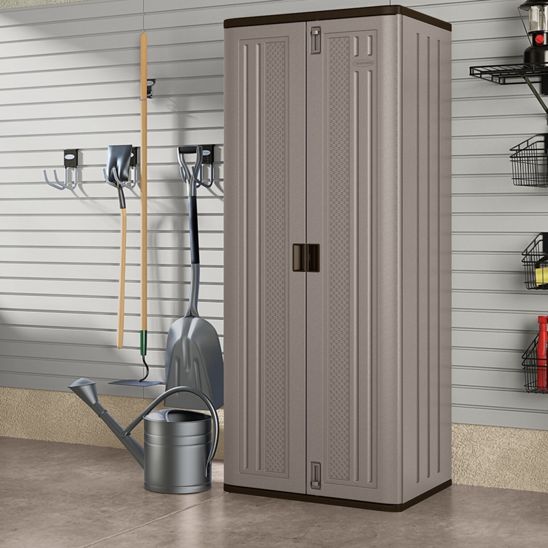 Plastic Single Storage Cabinet ( 72'' H x 30'' W x 20'' D)
