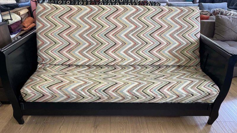 Premium Heavy Texture Zig Zag Futon Cover