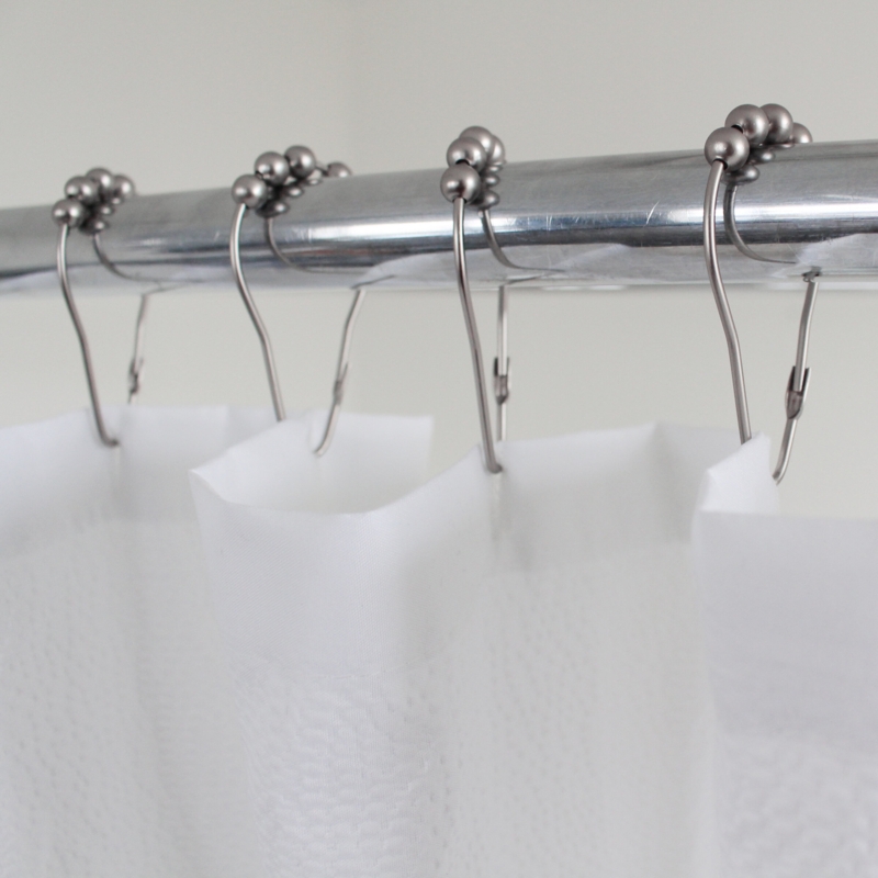 Premium Metal Rust Resistant Shower Curtain Hook